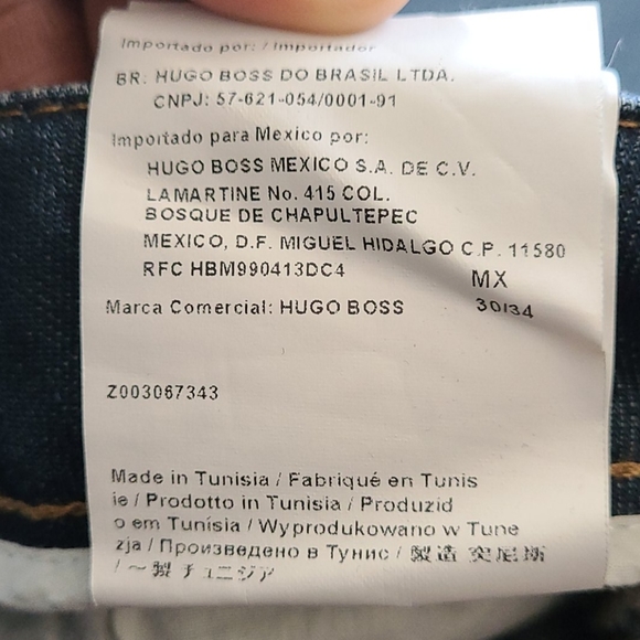 HUGO BOSS orange jeans 30 x 34 - Picture 14 of 16